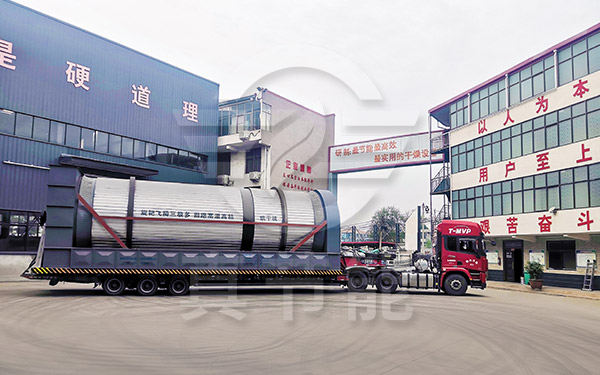 進出渣烘干設備運輸現場 進出渣烘干設備運輸現場